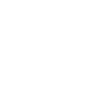 White target symbol on black