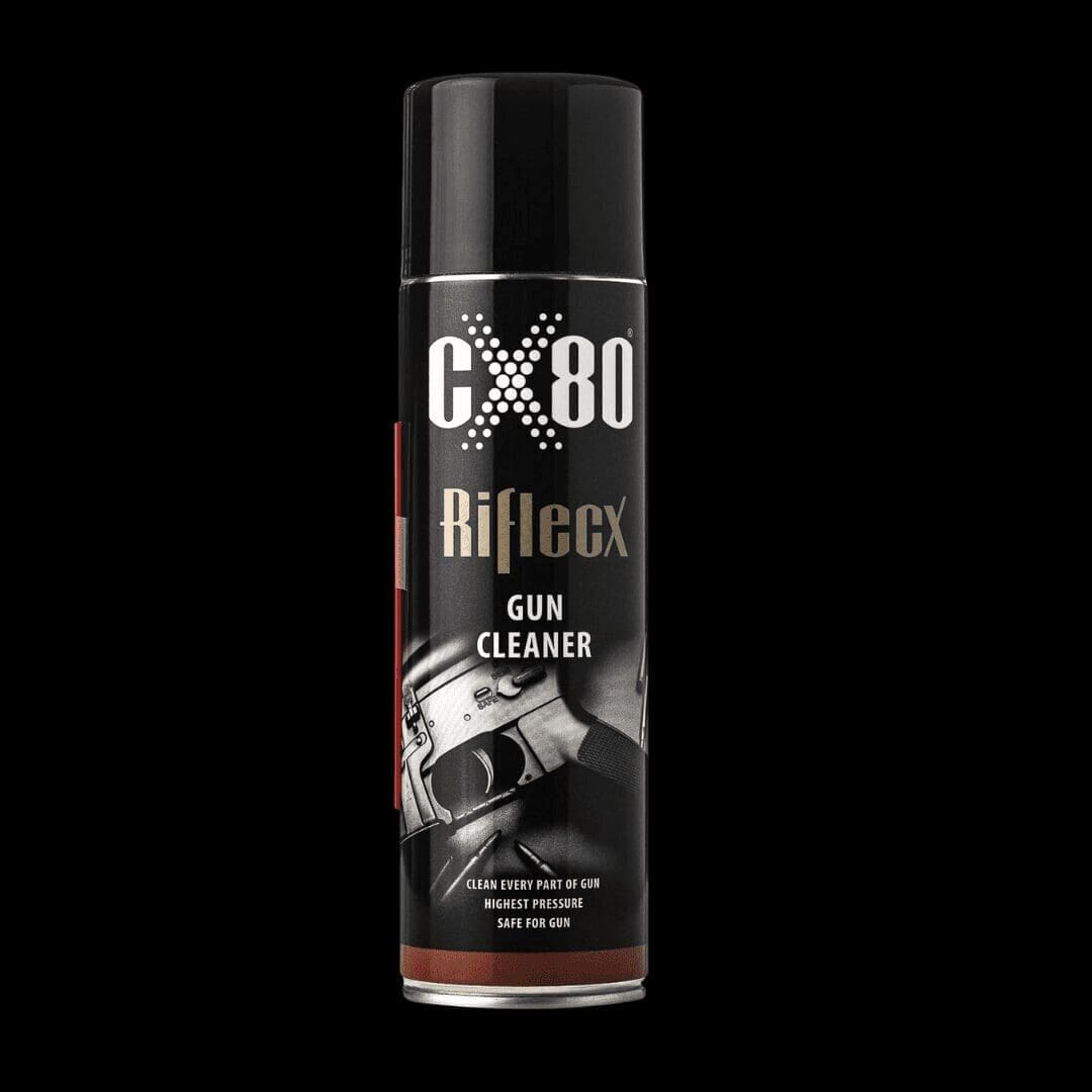 Aerosol can of CX-80 HiTech gun cleaner spray