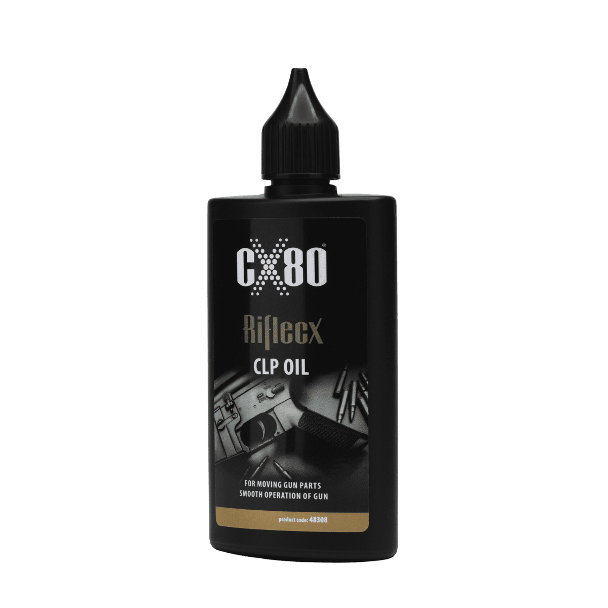CX-80 Riflex CLP oil for firearm care